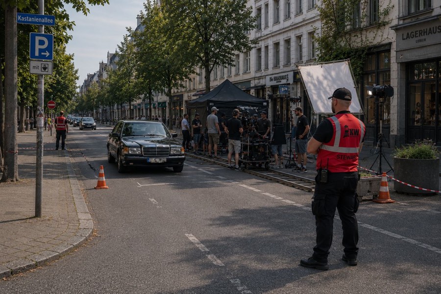 Filmsetbewachung